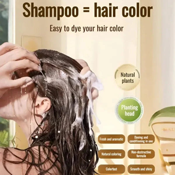 Long Lasting Natural Hair Dye Shampoo