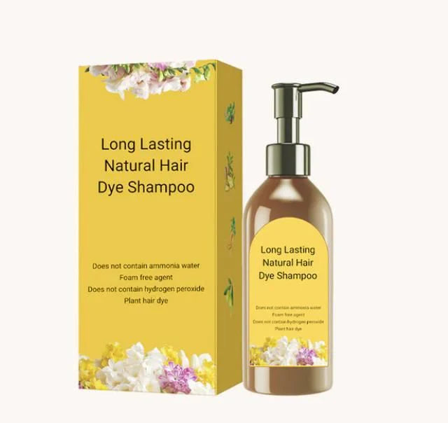 Long Lasting Natural Hair Dye Shampoo