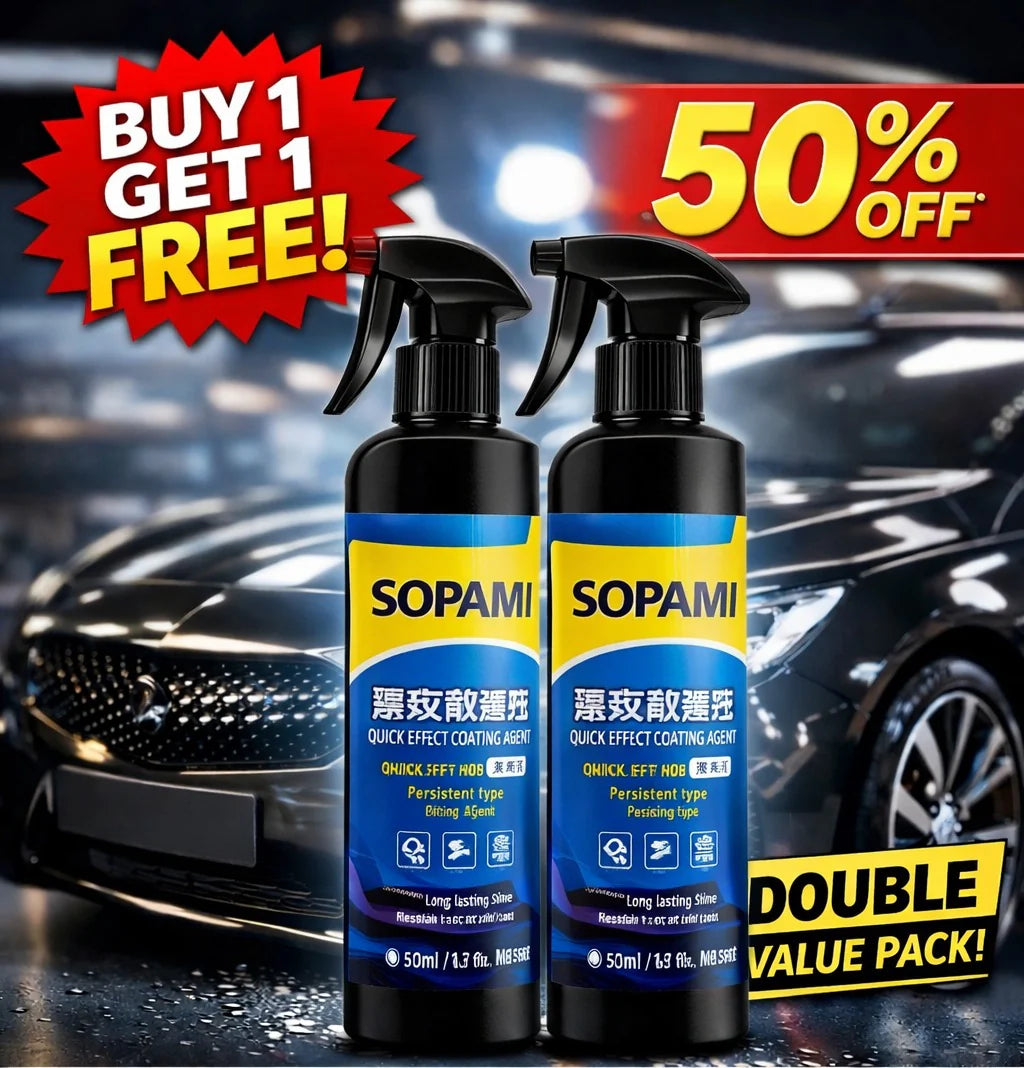 Sopami Car Coating Spray 50ml Pack of 2